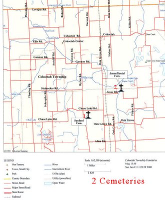 Cohoctah Twp Cemeteries