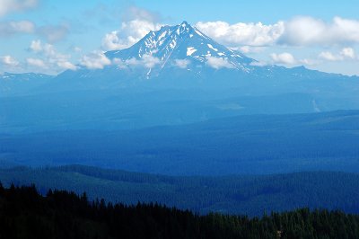 Mount Jefferson from Crescent Mountain