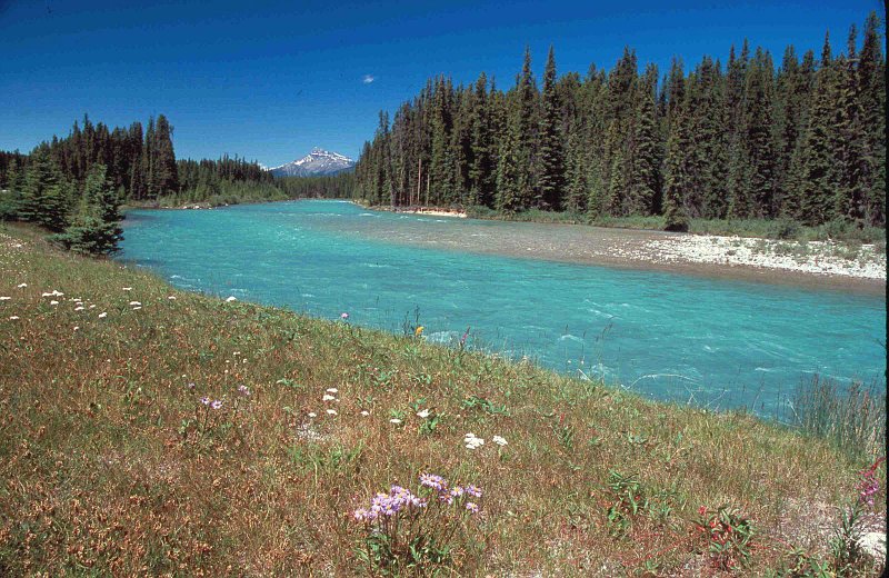 Kootenay River in Canada