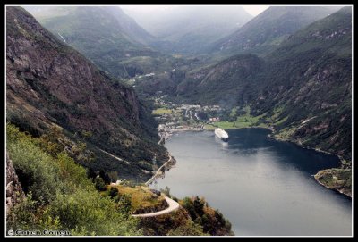 Geiranger fjord Norway