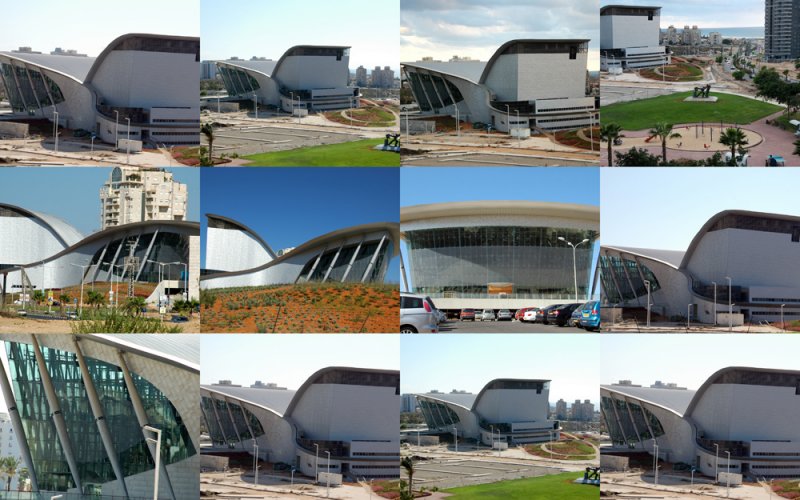 Collage of Ashdod Theater.