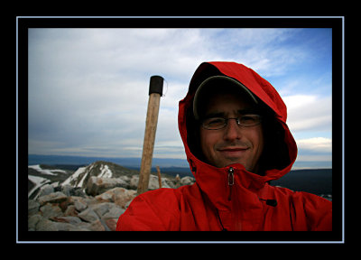 Steve on Medicine Peak summit