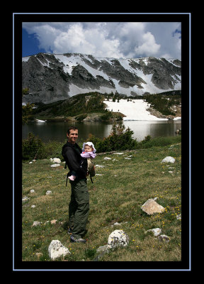 Steve and Norah at Lewis Lake