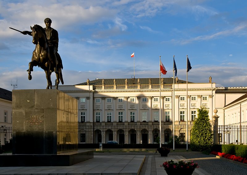 P - Prince Poniatowski  and  Presidential Palace