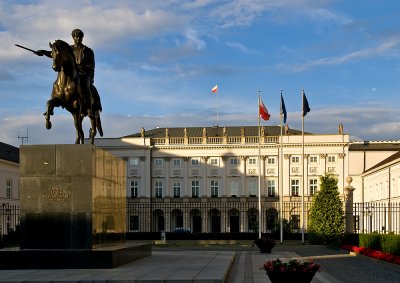 P - Prince Poniatowski  and  Presidential Palace