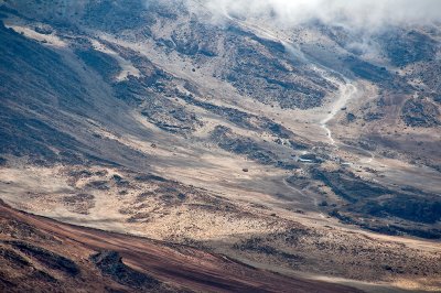 Kibo Huts Seen In Distance