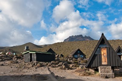 Horombo Camp And Mt Mawenzi