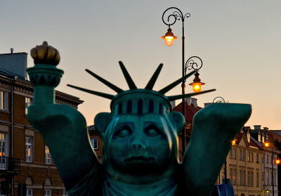 Statue Of Liberty With Lanterns