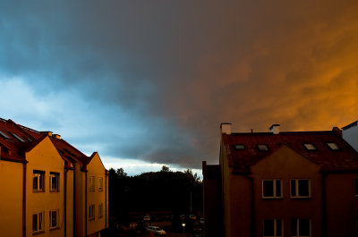 Between Blue Skies  And Storm