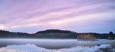 An autumn morning at Opeongo Lake