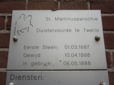 Duistervoorde, RK kerk bord, 2008.jpg