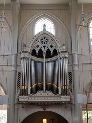 Amsterdam, prot Amstelkerk orgel, 2008