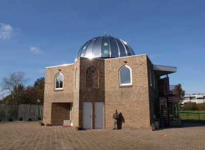 Alkmaar, moskee Surinaams in aanbouw 2, 2008.jpg