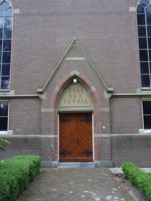 Veenhuizen, RK kerk deur, 2008