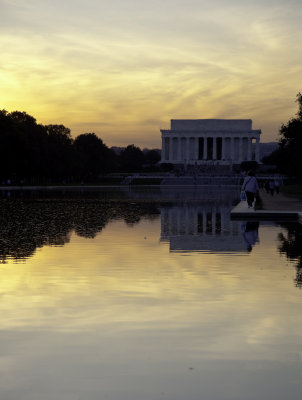 Reflecting Pool doing its job