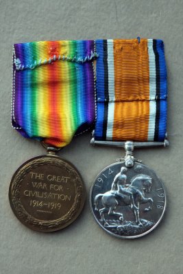Obverse of Lawrences medals