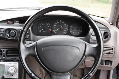 Interior is a bit dated