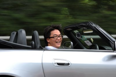 How can a man be so happy in a S2000?