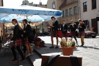 Kaunas school kids