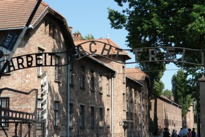 Visiting the Auschwitz camp