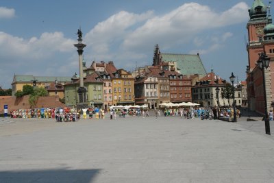 Warssaw main square