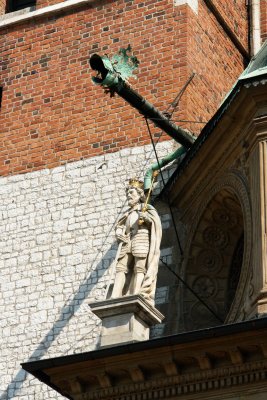 Roof decoration in Wawel