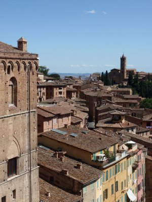 Siena - View from Palazzo Pubblico