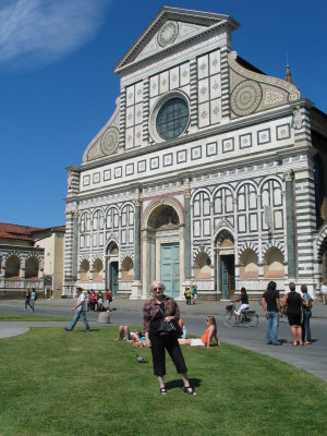 Florence - Santa Maria Novella w/ Mom