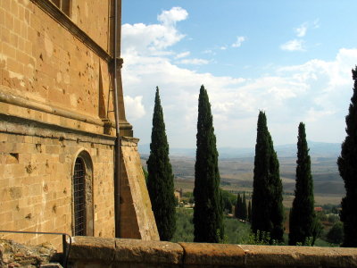 Pienza - View of Tuscany Countryside