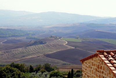 Pienza - View of Tuscany Countryside