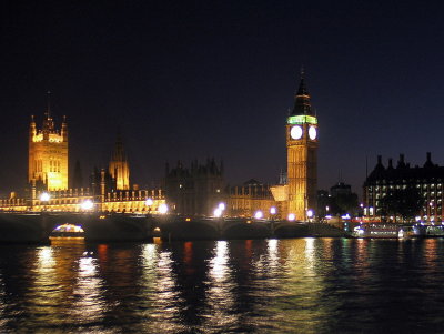 London - First evening - Parliment & Big Ben