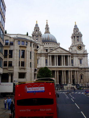 London - From tour bus