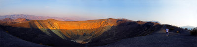 Ubehebe Crater at Sunset