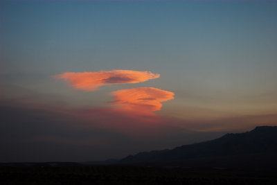Death Valley Clouds at Sunset