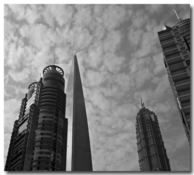 new shanghai... lujiazui skyscrapers