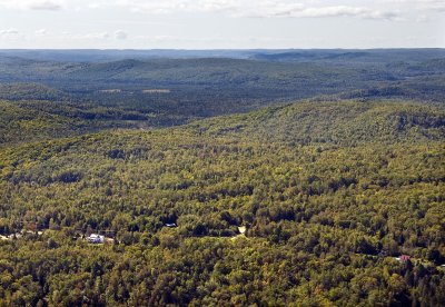 Mauricie from the sky