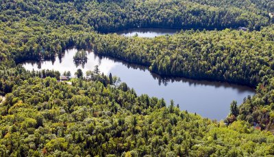 Mauricie from the sky