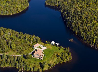 Mauricie from the sky