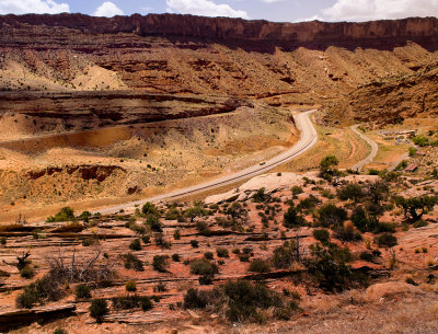 Diagonal Road to Arches