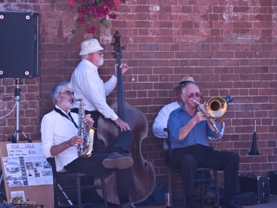 Jazz band on the Quay.