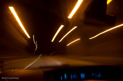 Who said night driving was boring?!