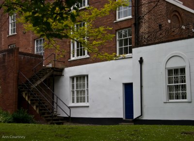 Blue door