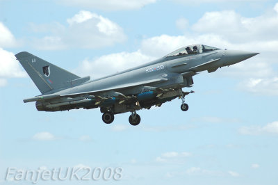 Typhoon FGR2  ZJ930/AA  No.17 Sqdn