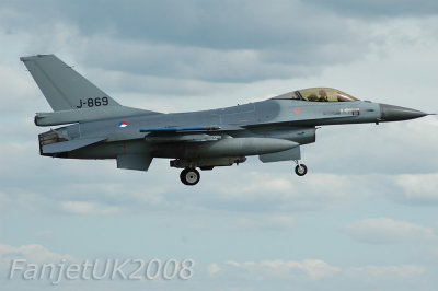 Fokker F-16AM  J-869    R.Neth AF