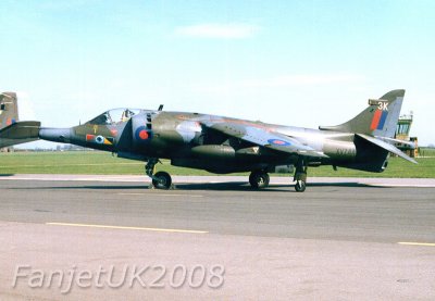 BAe Harrier GR3 XV744/3K