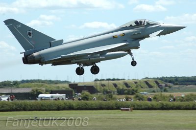 Typhoon F2  ZJ939/DXI  No.11 Sqdn.
