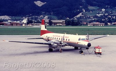 Avro 748-200  OE-LHS  Austrian Airlines