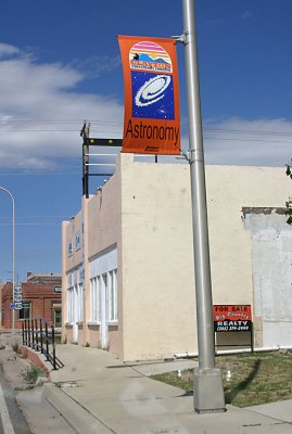 Astronomy and Freeways in Clayton, NM.
