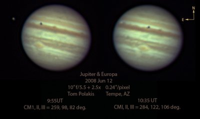 Jupiter: June 12, 2008