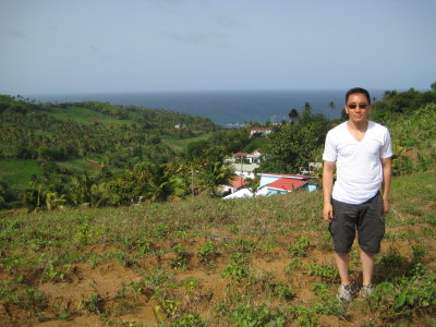 On top of Grandpa's hill